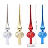 Christmas Finial Tree Toppers Ornament Plastic Construction Easy Installation Tree Star for Party Decoration