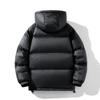Mr. Cotton Men's Hooded Down Jacket - Thick White Duck Down for Warmth & Cold Protection in Winter