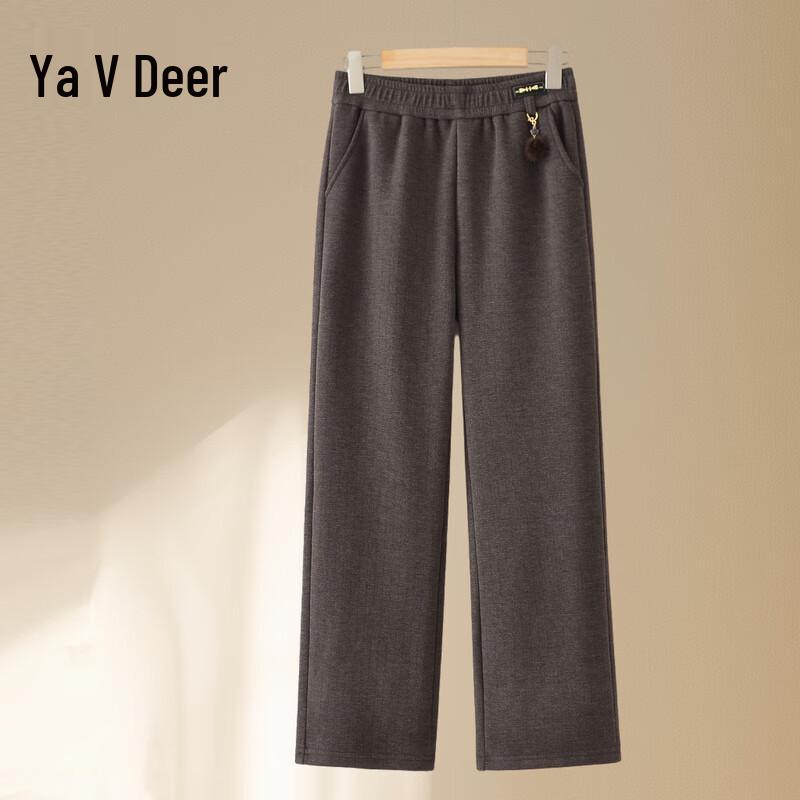 

Yalu Women s High-Waist Fleece Lined Wide Leg Winter Pants 5XL