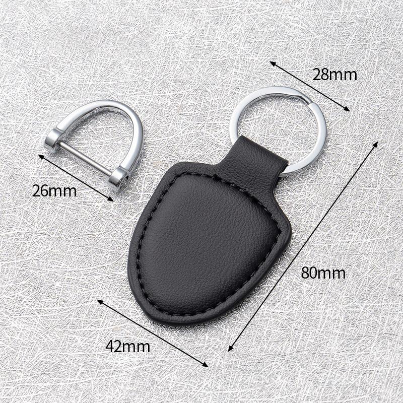 Leather Car Emblem Key Chain Ring Holder For Volvo RDesign XC90 XC60 S60 XC40 V60 V50 S40 XC70 C30 S70 Auto Keychain Accessories