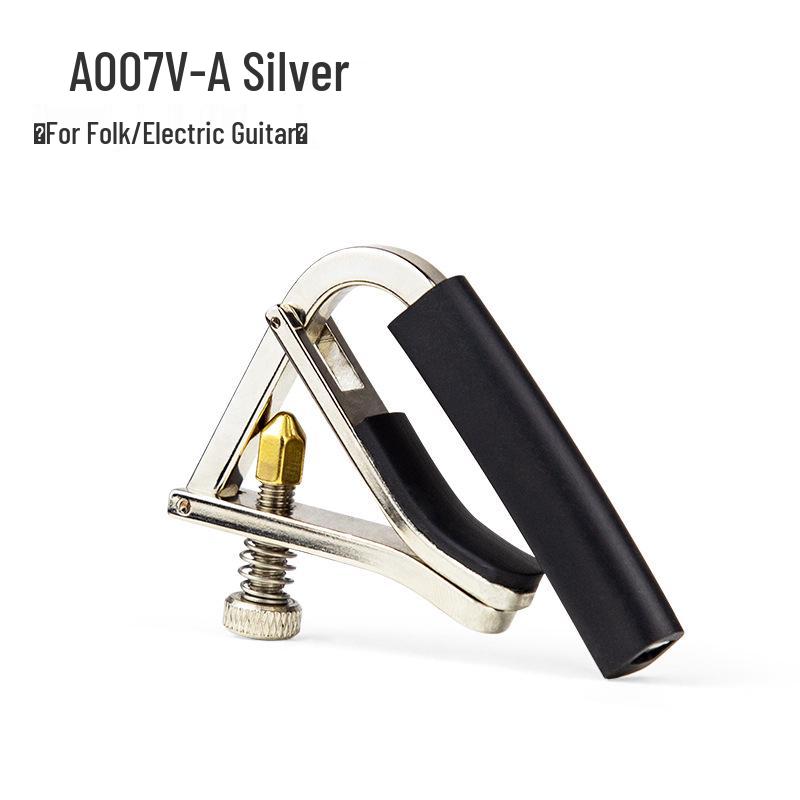 Alice A007V Металлический каподастр для акустической гитары - Персонализированный зажим-транспозер