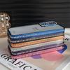 HD Clear Plating Glitter Bling Diamond Camera Lens Protector Bumper Phone Case For iPhone 17 Air 16 15 14 Pro Max Samsung S25 S24 S23 Protective Cover
