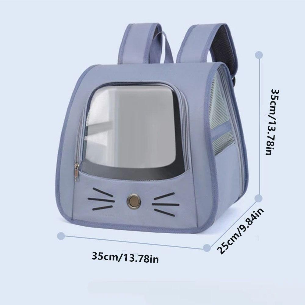 Foldable Cat Backpack Bag Large Capacity Pet Dog Backpack Cat Carrier Bag Travel Outdoor