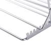 Grille de Rôtissage pour Dinde en Acier Inoxydable Pliable Réglable Support Rôtissoire Poulet en Forme de V Grande Grille pour Poulet Grillé Grilles