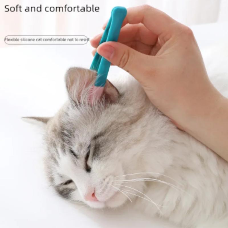 Pet Grooming Tools Cat Eyes Comb Pet Tear Stain Remover Comb Cleaning Brush for Small Cat Dog