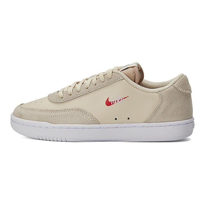 Nike Court Vintage Prm 'Beige Red' Women's CW1067-200