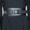Ladies Decorative Dress Belt Wide Waistband for Shirt Waist Ornament PU Leather Waist Band Waist Cinching Belt