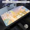 Kawaii Game Rubber Mat Cute Mousepad Non-slip Table Mat Anime Pink Rilakkuma Office Computer Accessories HYBXAXC