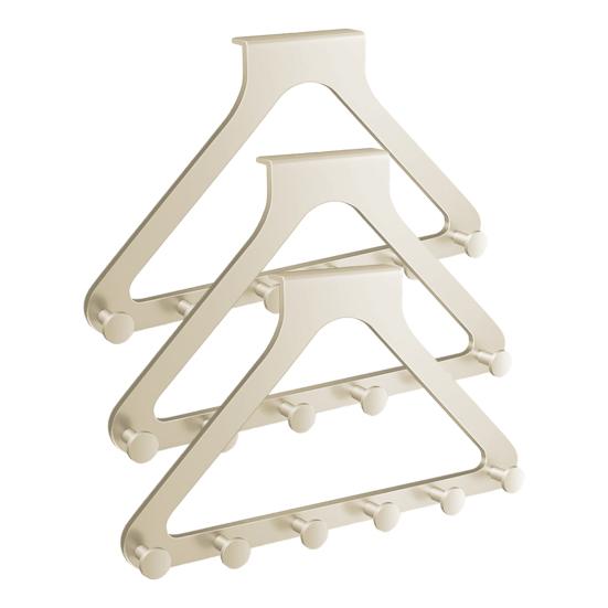 Hanger Rack Punch-free Over-the-Door Organizer Heavy Duty No-Drill Easy Installation RV Door