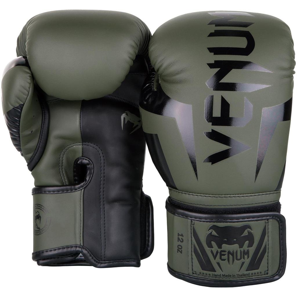VENUM Boxing Gloves Elite Elite - (Khaki/Black) (10oz)