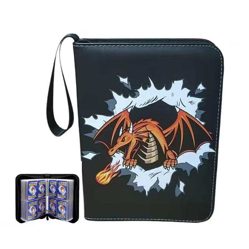 Pokémon Card Collection Book: 4-Grid & 9-Grid PU Game Album