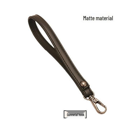 Women's Black Handheld Clutch with Strap & Accessories