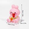 New Easter Bunny Cake Toppers Cute Rabbit Carrot Happy Birthday Cake Decoration For Kids 1St Birthday Party Supplies Baby Shower