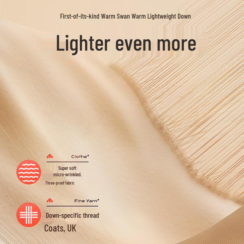 Meilicheng Dziewczęca Zimowa Kurtka z Puchu Gęsiego