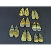 103Cts.Natural Bumble Bee Jasper Matched Pair Pear Loose Gemstone 07Pair Lot C-2218
