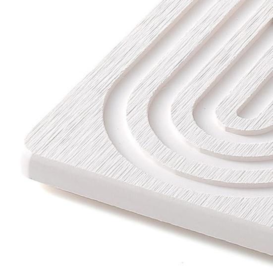 2/4 Stück Trockenmatte Silikonfüße Anti-Rutsch Kieselgur Spülbecken-Tablett mit auslaufsicherem Rillendesign Schnelle Wasseraufnahme Schnelltrocknende Küchenmatte