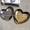 Stainless Steel Heart-Shaped Jewelry & Pastry Tray