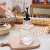 Square Coffee Syrup Bottle Press Type Press Lotion Bottles with Pumps  Kitchen