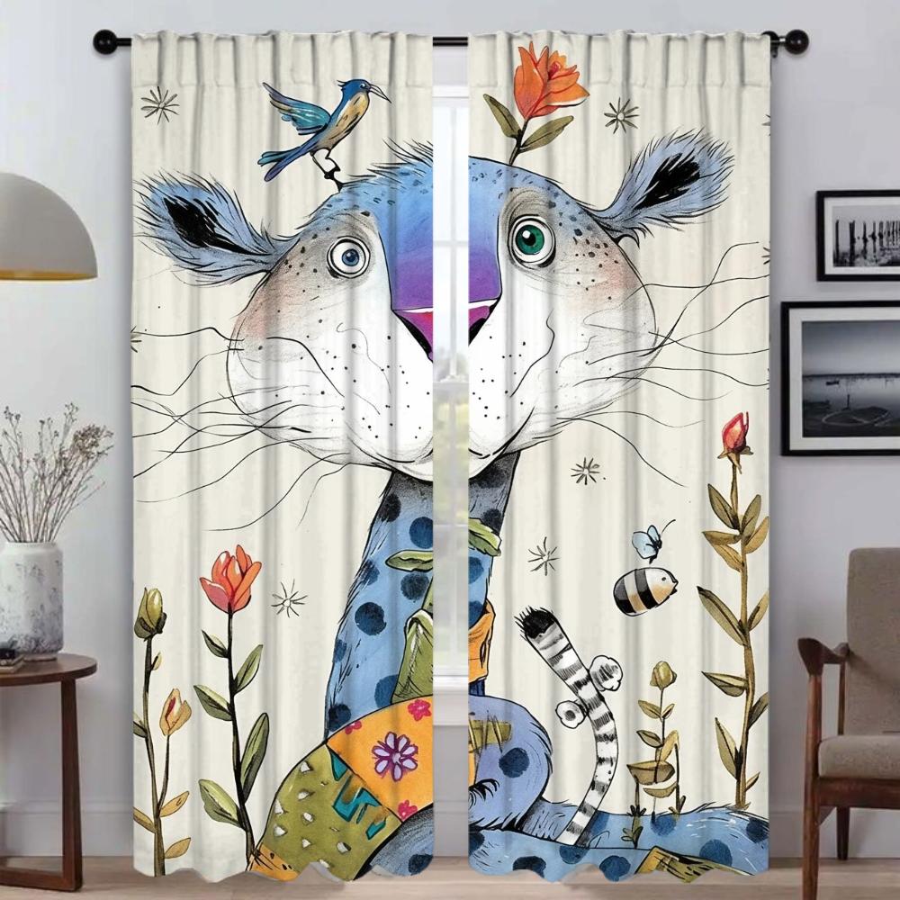 

Magical Magic Partition Anti-mosquito Curtains for Camera Halloween Decoration Elegant Room Curtains 2 Pieces Tulle for Bedroom W50xH70cmx2pcs-CL