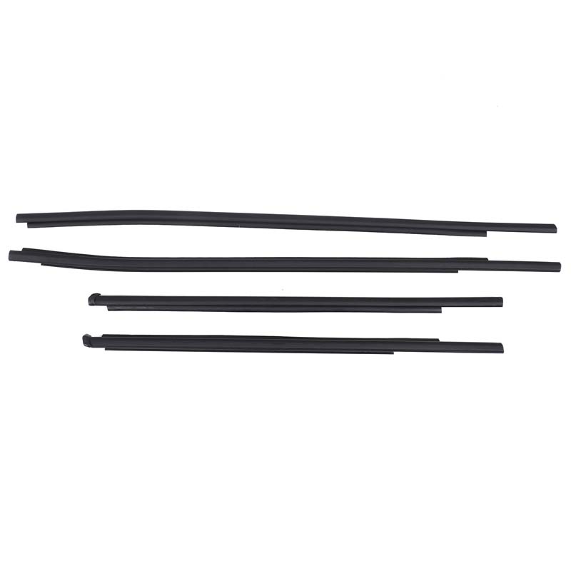 Outside Windows Glass Rubber Glass Protector Weather Strip Glass Outer Laminate for Toyota Hilux 2005-20 68161-0K010 68160-0K010
