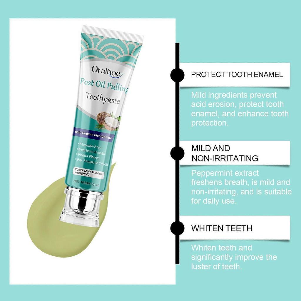 Toothpaste Gentle Cleansing and Cares for Teeth Daily Cleansing and Care