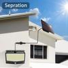 3PCS 468 LED Solar Lights Outdoor Waterproof Motion Sensor Solar Lamp 3 Side Illumination Wall Garage Garden Light Foco Led Spotlight