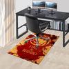 1pc Fire Blood Carpet, Office Rug Outdoor Mat Home Decor Area Carpet Festival