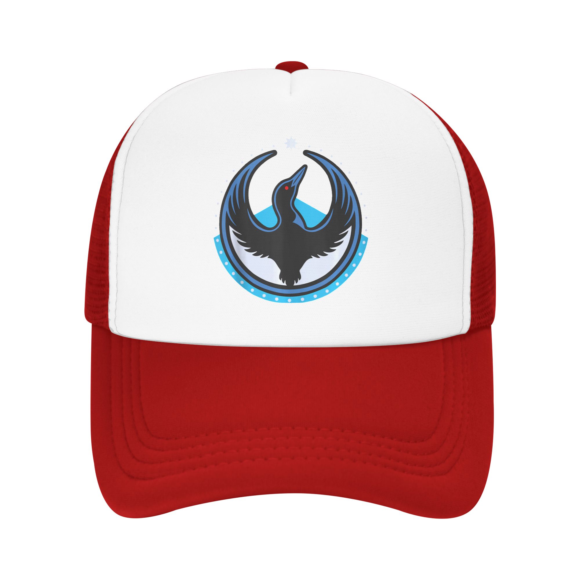 Minnesota Rebel Bird Alliance Resistance No Kings Loon Baseball Cap Hunting Camping Breathable Trucker Hat Design Snapback Cap One Size