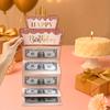 Money Birthday Cash Gift Pull Out Card Surprise Money Holder with Cake Print Fun Cash Creative Gift Envelope Set for Birthdays