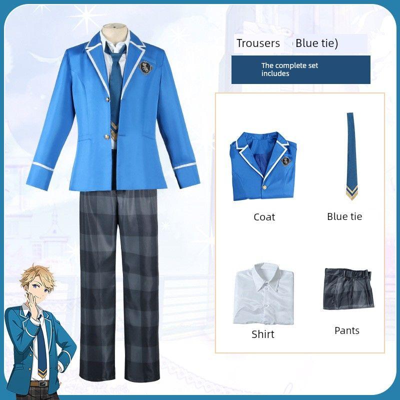 Idol Dream Festival Ice Eagle Beidou Cosplay School Uniform Male and Female Student Uniform Anime Set Female Character Cosplay Costume
