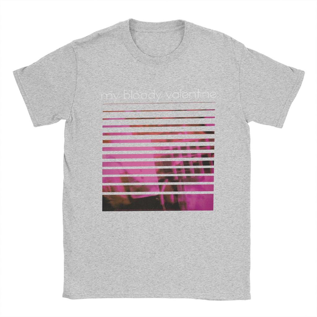 2025 new model My Bloody Valentine Loveless Tribute T Shirt Mens Pure Cotton Humorous TShirt Crew Neck Tees Short Sleeve Cloth