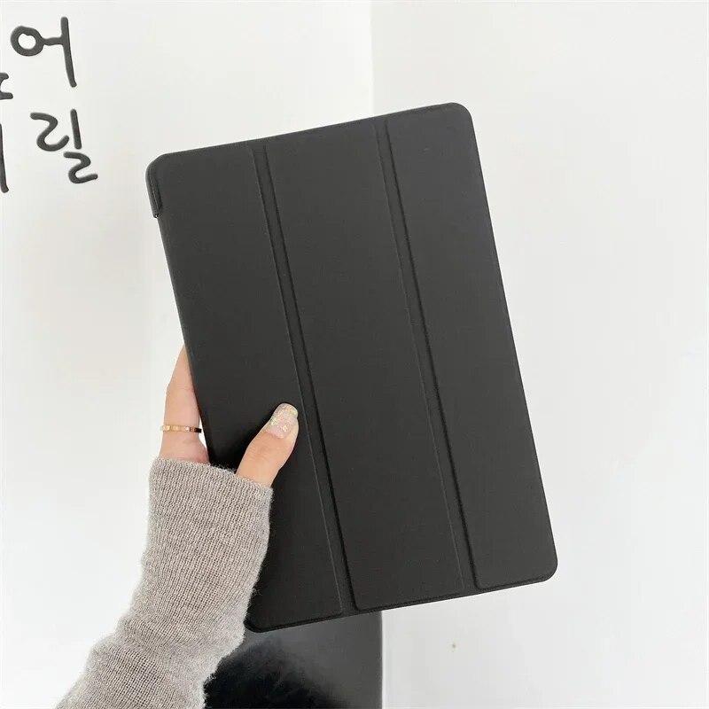 Leather Silicon TPU Back Cover for Lenovo Tab M11 Xiaoxin Pad 2024 TB330FU TB331FC Holder Shockproof Tablet Case
