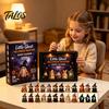 Car Holiday Decoration Halloween Advent Calendar 2026, 24 Day Light Up Countdown Box with Christmas Pumpkin Ghost Figures, Party Decor, Fun