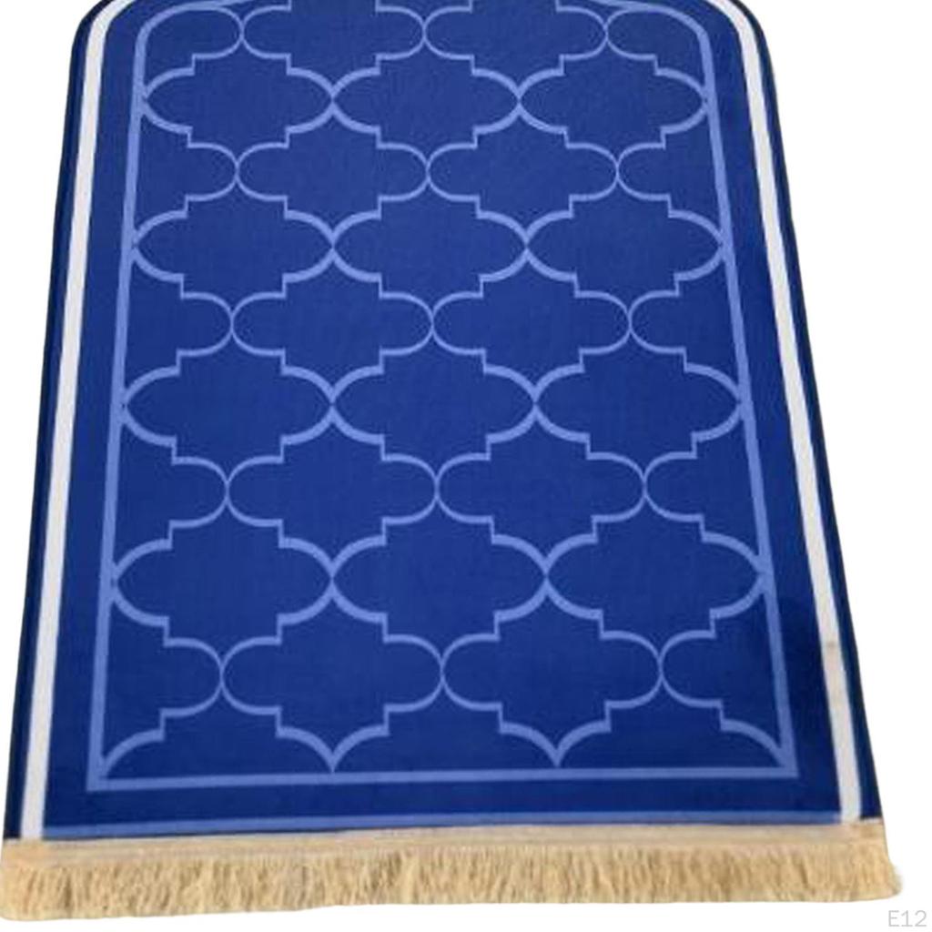 Elegant Prayer Rug ,Worship Carpet Mat ,Doormat Floor Mat, with Tassel ,Area
