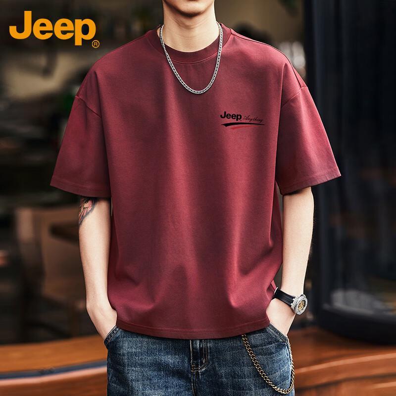 JEEP Men s Casual Cotton Short Sleeve T-Shirt 3XL