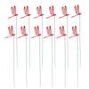 Insect Simulation Poles, 3d Garden Decorations, Insect-repellent Garden Decorations, Courtyard Decorations (12 Pieces/set)