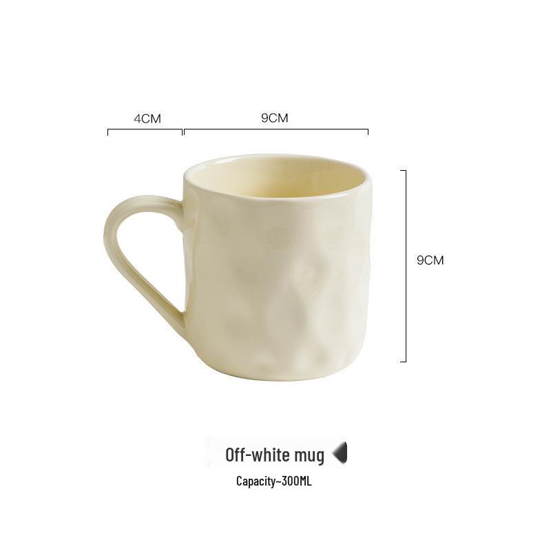 Gradient Ceramic Mug for Girls - Anti-Scald Underglaze Design, Perfect for Coffee or Breakfast