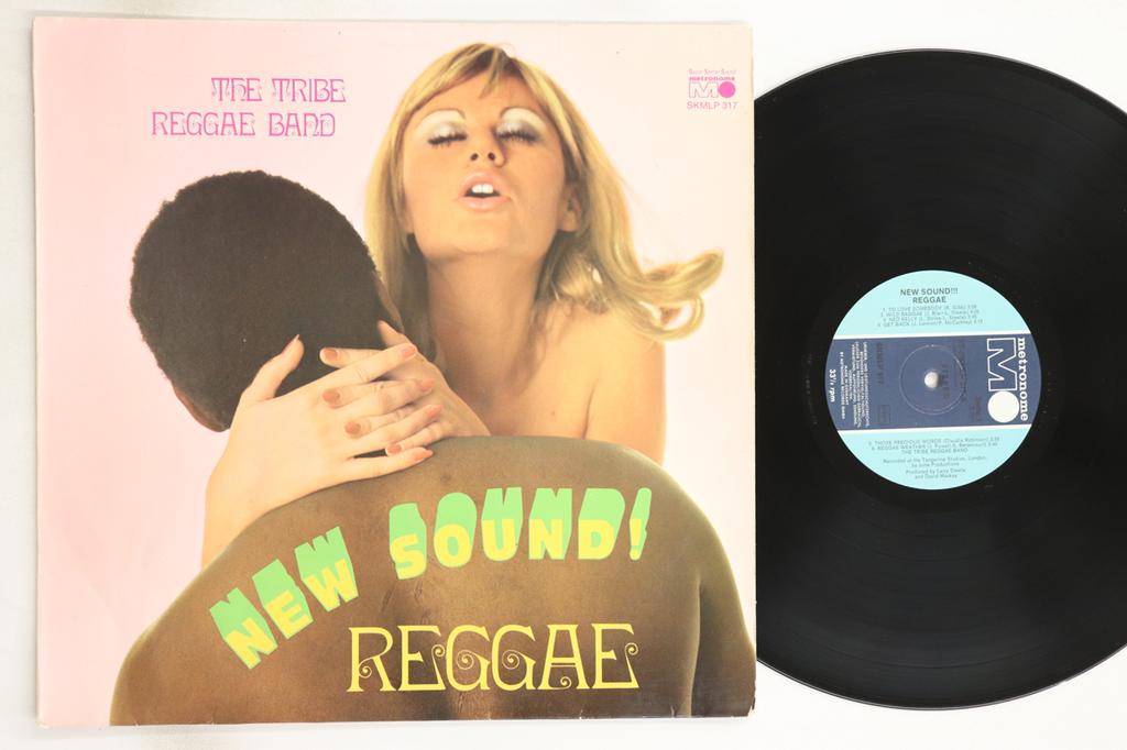 LP Record TRIBE REGGAE BAND - New Sound! Reggae SKMLP317 METRONOME 1970 Germany Reggae, Ska & Dub Used