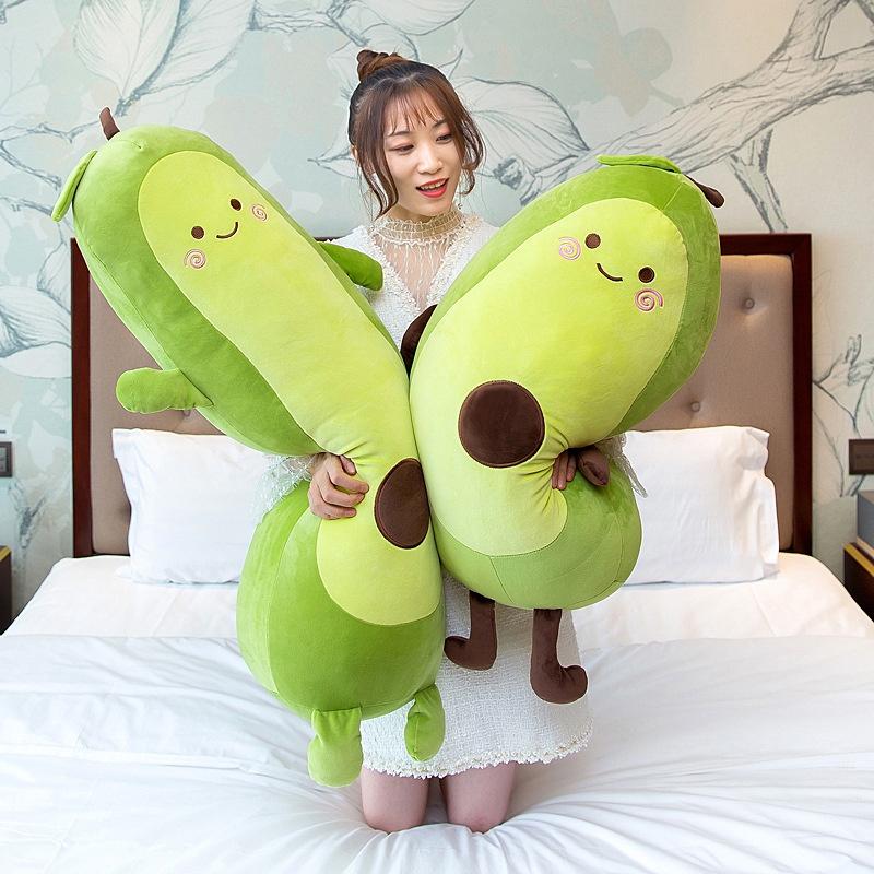Long Plush Avocado Pillow Perfect Christmas Gift For Girls Boys