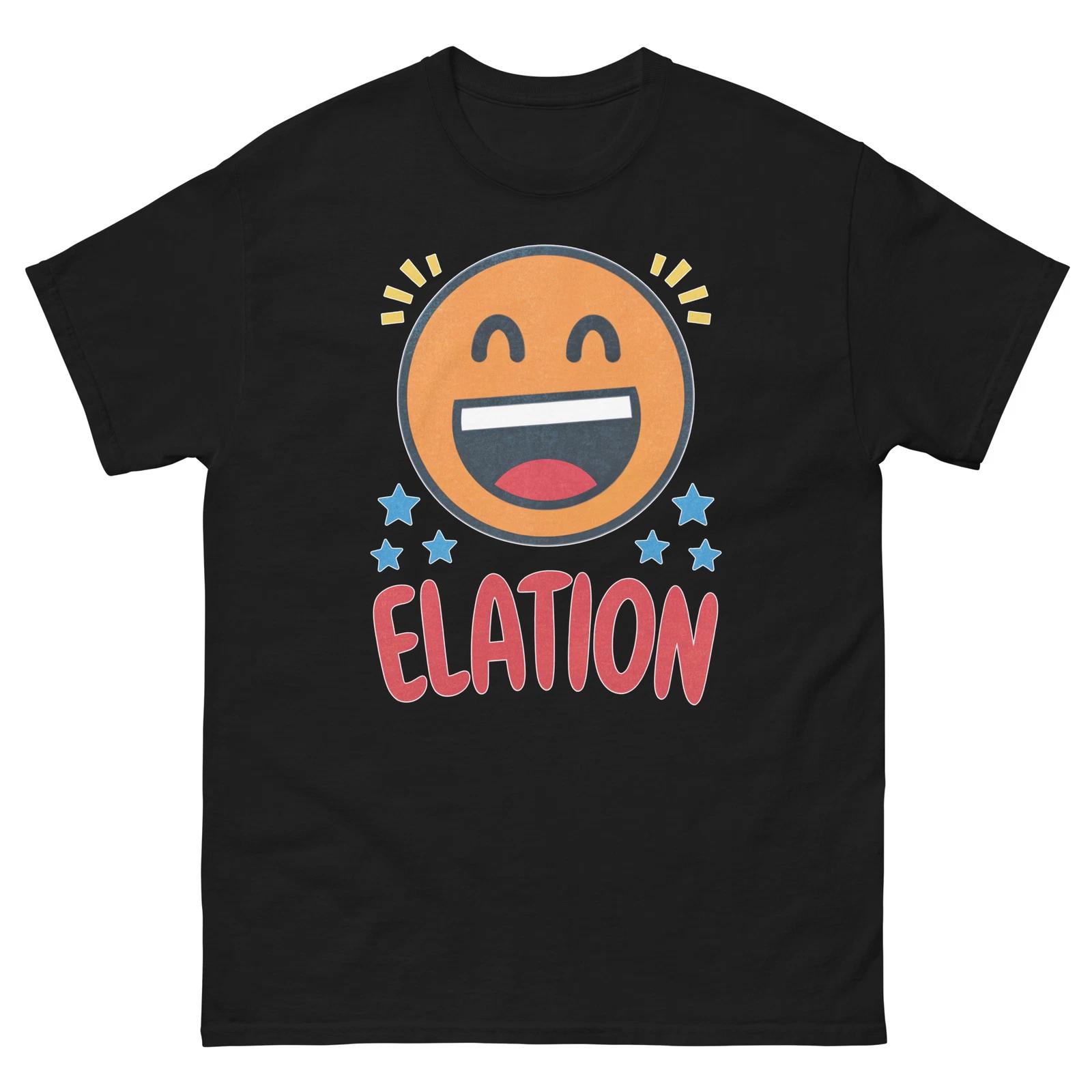 

Elation Emotion Illustration Bright Vibe T-Shirt M