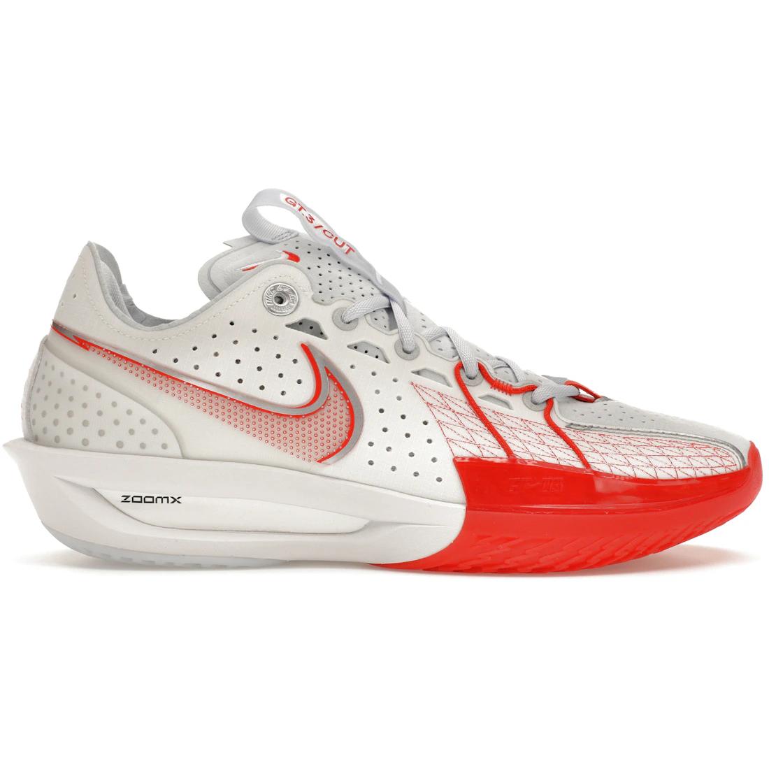 

Кроссовки Nike Air Zoom GT Cut 3 Белые Красный пикантный(ДВ2918-101) 44