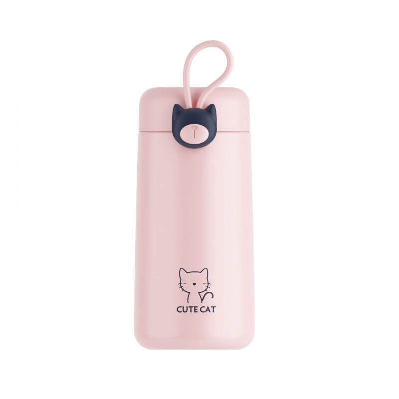 Stainless Steel Vacuum Insulated Travel Mug 270ml Cartoon Cute Portable Cup Kids Women Men Office Outdoor