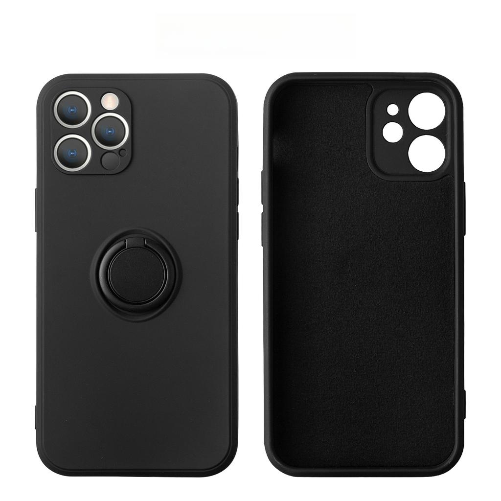 Applicable To IPhone 16 Mobile Phone Case Apple 15 Liquid Silicone Creative Bracket Ring 14 Semen Hole Full Cover Protective Cover