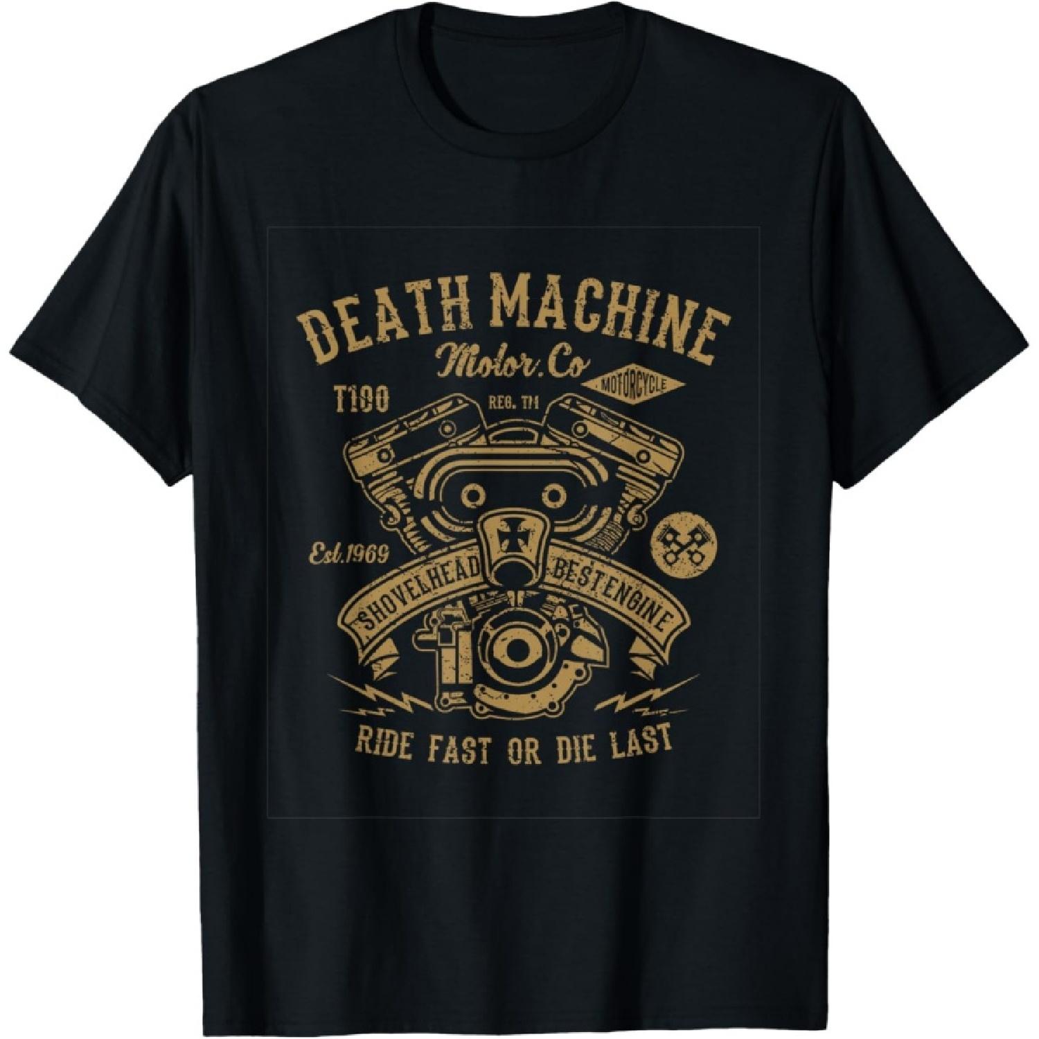 

Death Machine Motor Co T-Shirt XXXXXL чорний