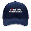 Adjustable Lightweight I Love My Home Print Baseball Cap Classic Comfort Soft Top Casual Breathab Sandwich Baseball Cap