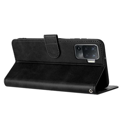 For Oppo F19 Pro/F19 Pro+ 5G/A94 5G/A94/Reno5 Lite/A95 5G/Reno6 Z/Reno5 Z/Reno5 F Case Leather Phone Wallet Cover