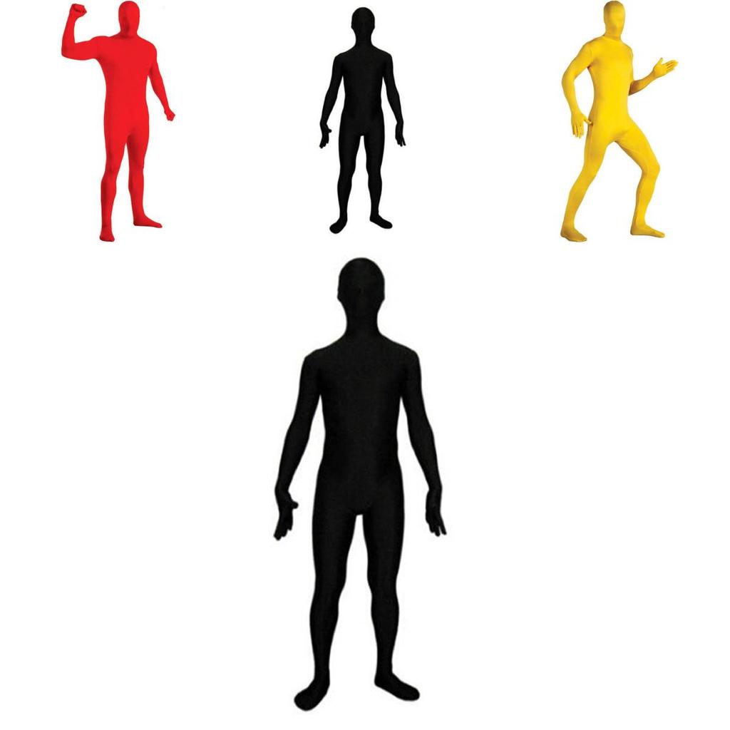 Ganzkörper-Hautanzug Catsuit für Halloween mit bequemem Unisex-Design und stilvollen Farben