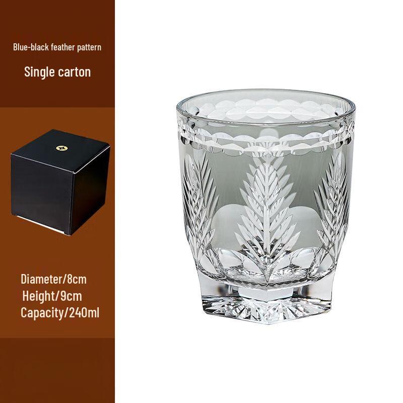 

Yingyin Guo Edo Kiriko Hand-Carved Crystal Whiskey Glass Standard