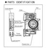 Mechanical Timer SUL180A with 15 Minute Analog Delay for DIN Rail Mount Suitable for Residential and Commercial Use