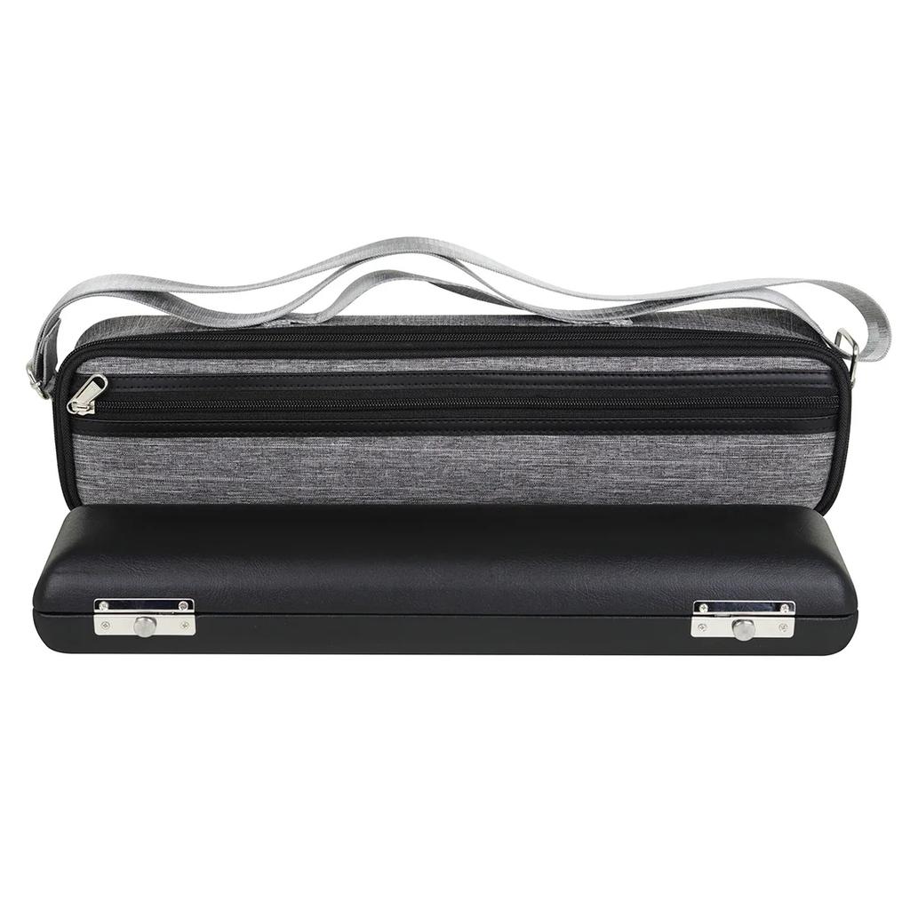 IRIN Flute Case Portable 16 17 Holes Flute Oxford Storage Bag with Leather Case Professional Woodwind Instrument Durable Parts